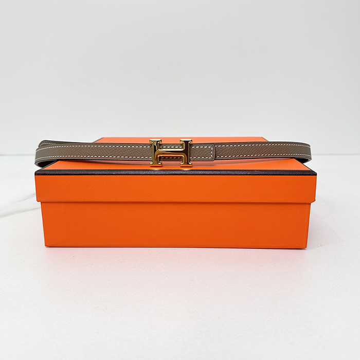 エルメス レディース フォーカス バックル リバーシブル ベルト -   Focus Buckle  - bel353x