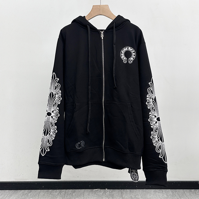 クロムハーツ メンズ ジップアップ フーディ -chc8562x