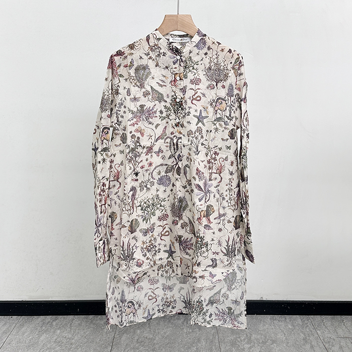 ディオール レディース ディオールリビエラロンブラウス -   iviera Long Blouse - dic7958x