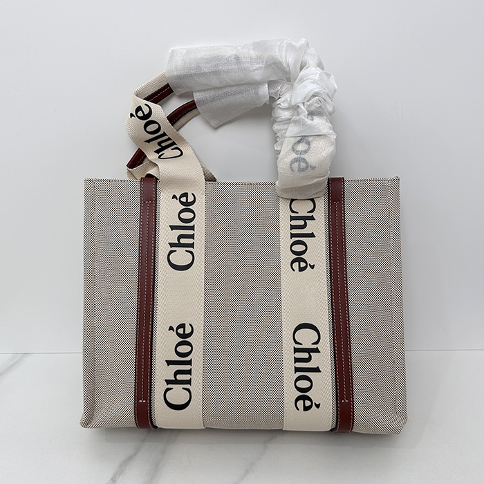 37cm - クロエレディーストート ショッパーバッグ,37cm,CLB0213,ベージュ