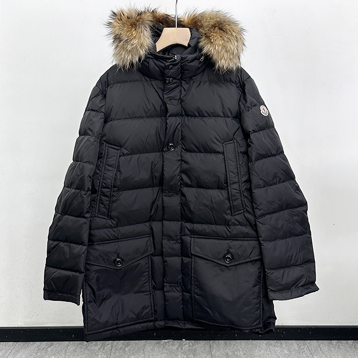 モンクレール メンズ クルニー パッチ LOGO ダウン パディング -  - moc914x