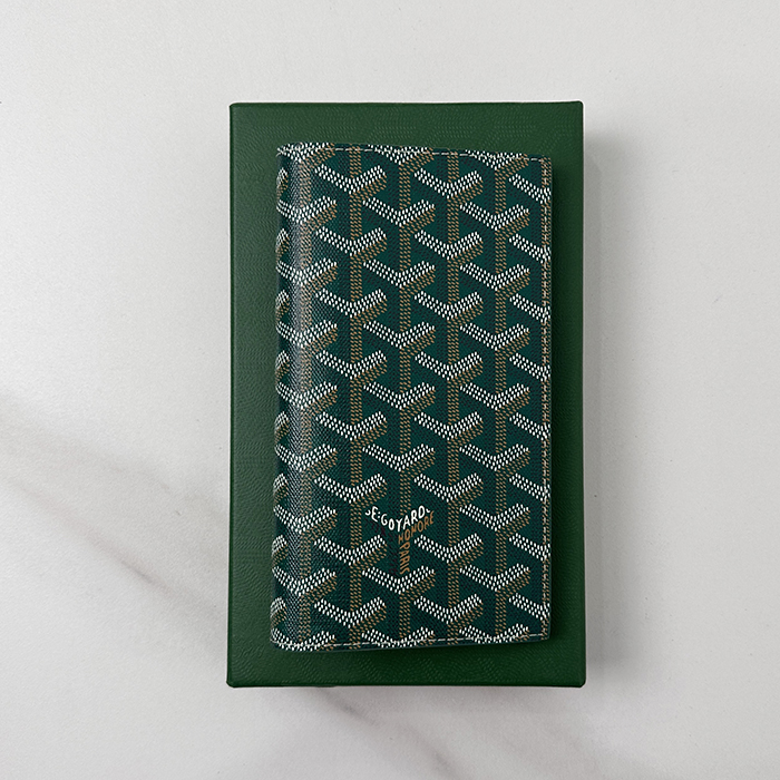 ゴヤール ユニセックス グリーン サンロッシュ 長財布 - Saint Roch Long s - gow76x