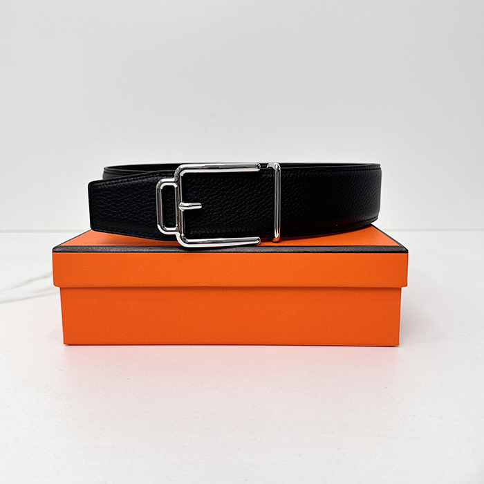 エルメス メンズ Volte Face バックル リバーシブル ベルト -  Volte Face réversible - bel363x