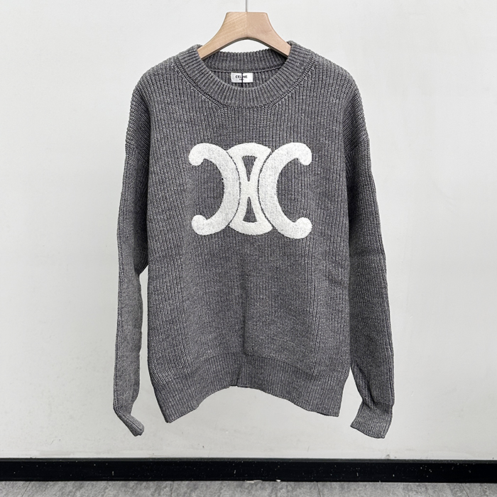 セリーヌ メンズ ラウンドネックセーター - er - cec8772x