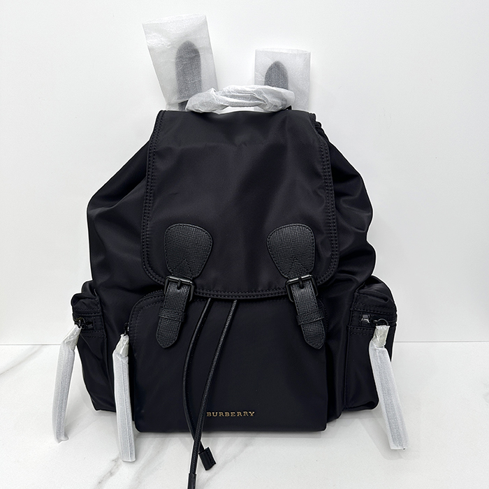  Nylon,42cm - バーバリーメンズ ナイロン バックパック,42cm,BURB0508,ブラック