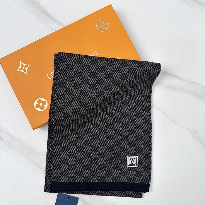 ルイヴィトン メンズ ブラック マフラー -  Muffler - acc1606x