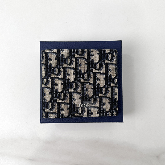  ディオール オブリーク 二つ折り財布 - dd183x