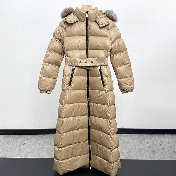 2019  モンクレールレディース パッチ LOGO モダン ダウン パディング Moc0638x.Size(s - xl).キャメル