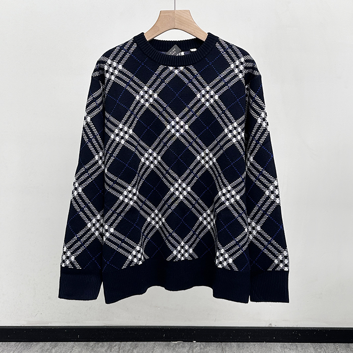 バーバリー メンズ ラウンドネックセーター - er - buc8526x