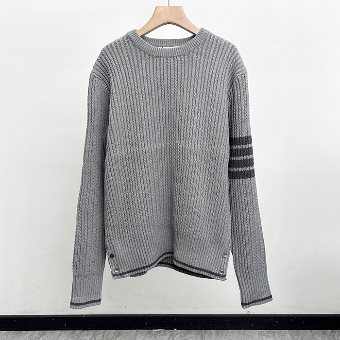 トムブラウン メンズ ラウンドネックセーター- er - thc8266x