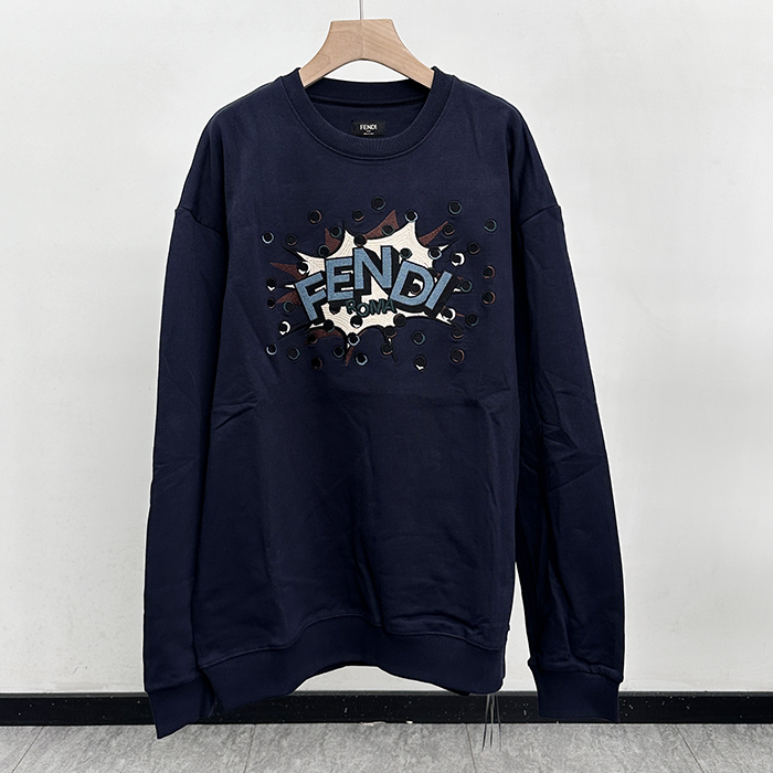フェンディ メンズ ラウンドネックスウェット - Round- fec12441x
