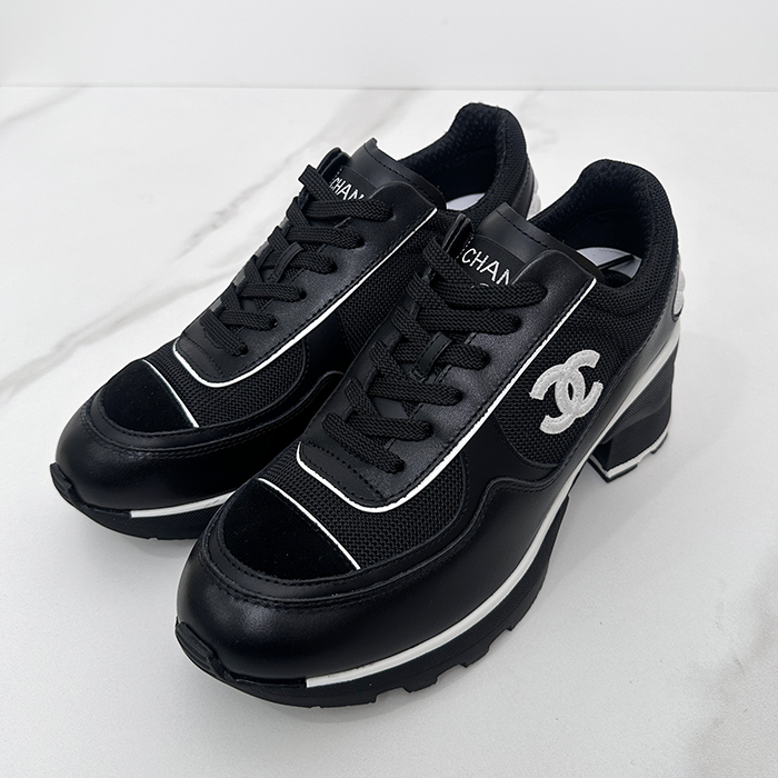 シャネルレディースレザースニーカー -chs8359x