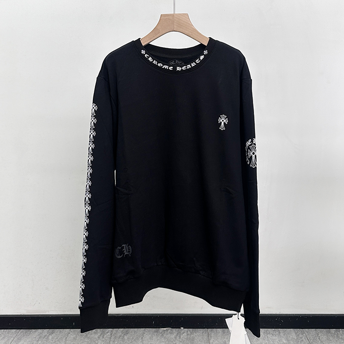 クロムハーツ メンズ ブラック スウェット -   - ch207x