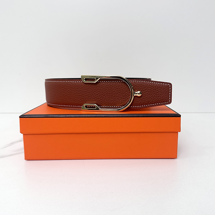 エルメス メンズ S Eperon バックル リバーシブル ベルト -  S Eperon Buckle  - bel400x