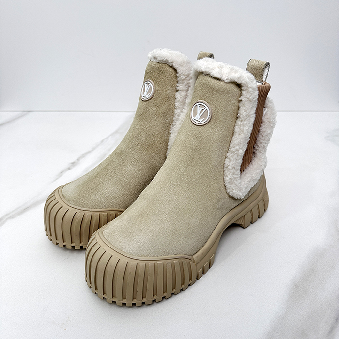 ルイヴィトン レディース ルビー フラット アンクル ブーツ - Ruby Ankle Boots - lvs7789x