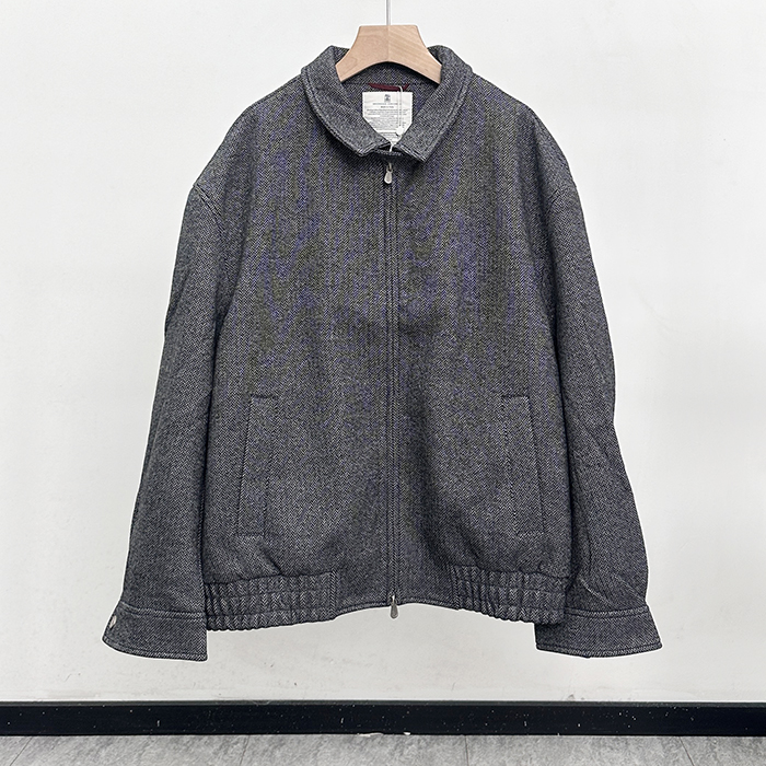 ブルネロクチネリ メンズ ベーシック ジャケット -  Cucinelli Basic  - brc12347x