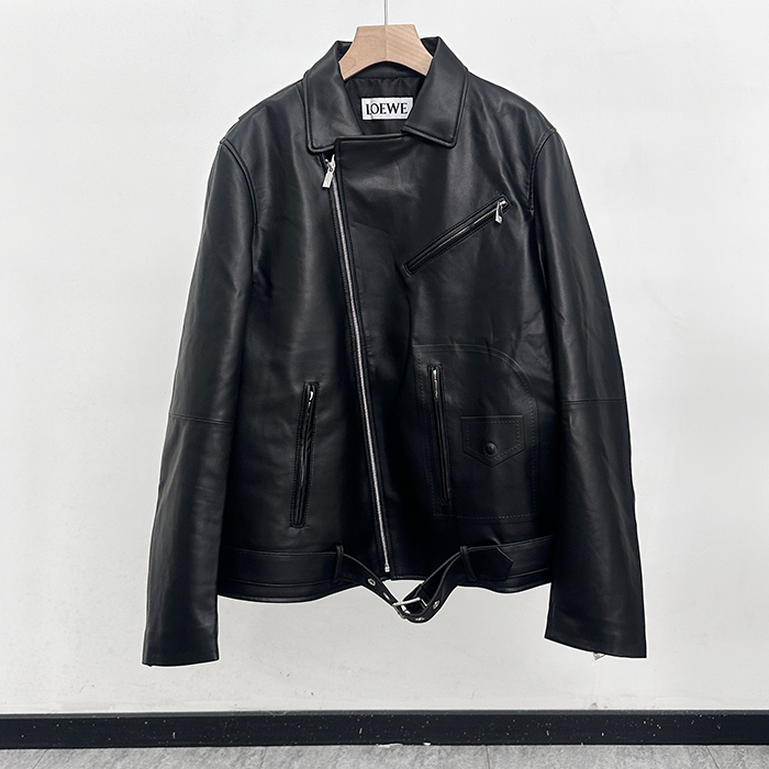 ロエベ メンズ レザージャケット -   - loc2958x