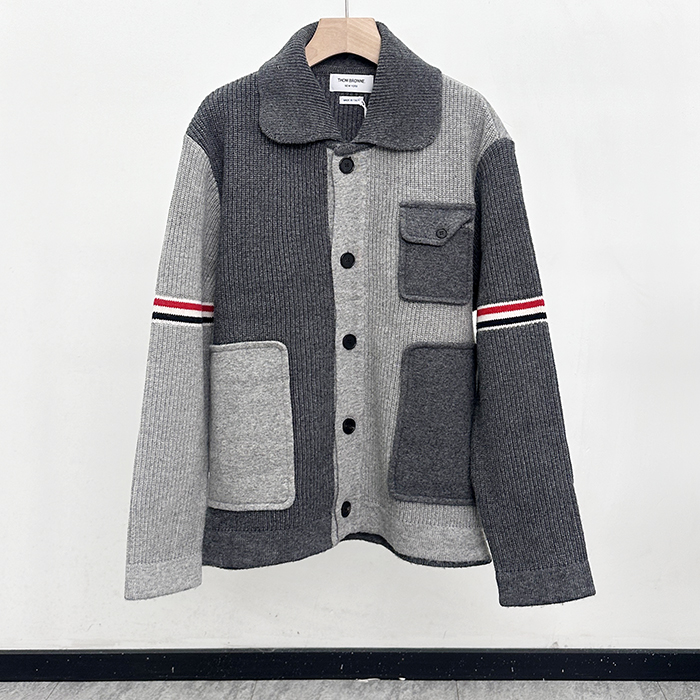 トムブラウン メンズ ポロ ニット - Polo Knits - thc1943x