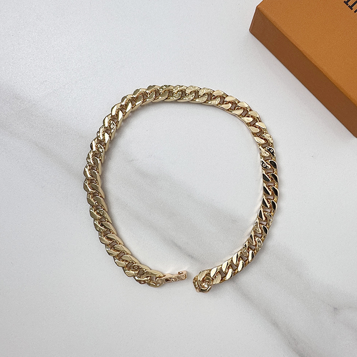 ルイヴィトン メンズ チェーン リンク ネックレス M00304  - - acc262x