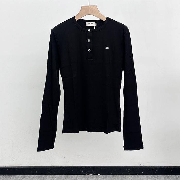 セリーヌ レディース セリーヌスリム ラウンドネックTシャツ - cec695x