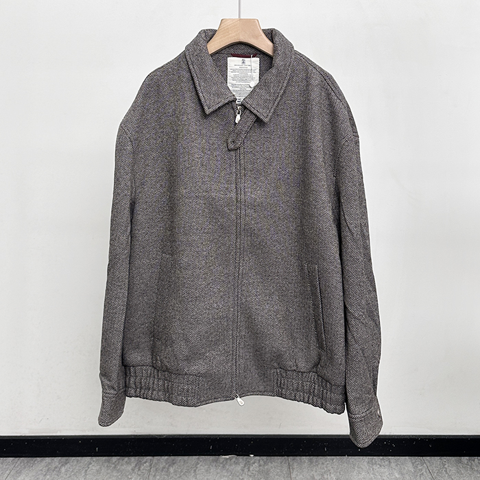 ブルネロクチネリ メンズ ベーシック ジャケット -  Cucinelli Basic  - brc12348x