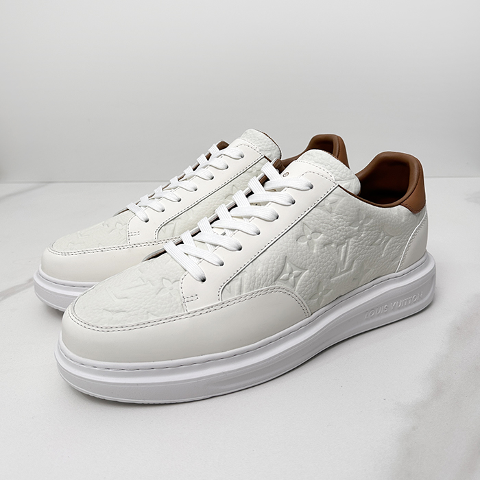 ルイヴィトン メンズ ホワイト スニーカー -  White  - lv703x