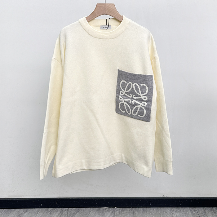 ロエベ メンズ ラウンドネックセーター - er - loc8868x