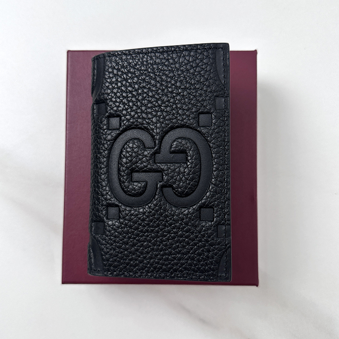 グッチ メンズ ジャンボ GG カードホルダー  -Card Case - gu965x