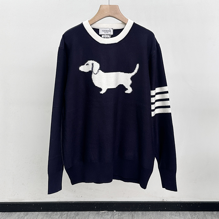 トムブラウン ユニセックス ラウンドネックニット - Knitwear - thc8889x