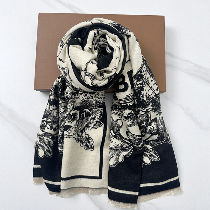 バーバリー カシミア マフラー - bu162x