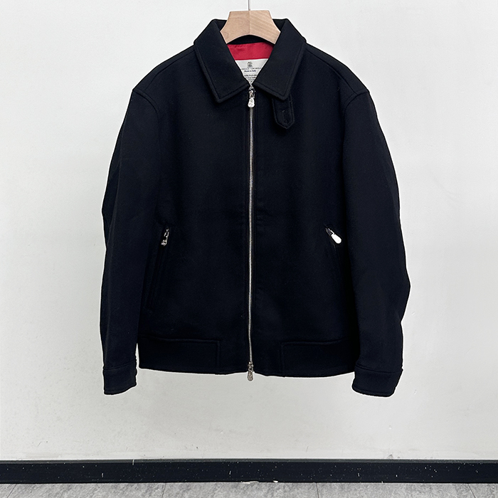 ブルネロクチネリ メンズ ボンバー ジャケット -  Cucinelli Bomber  - brc8666x
