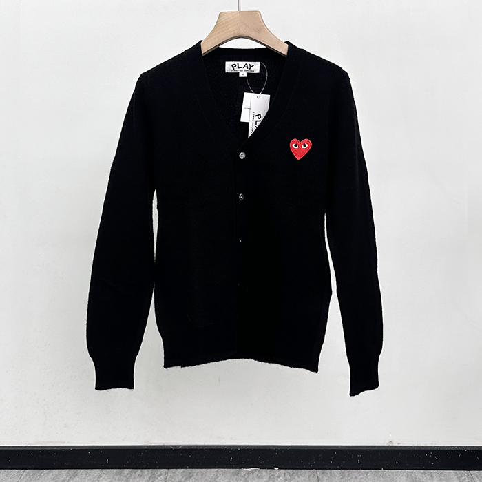   neck   - コムデギャルソン レディース クルーネック ウール カーディガン - cdg67x