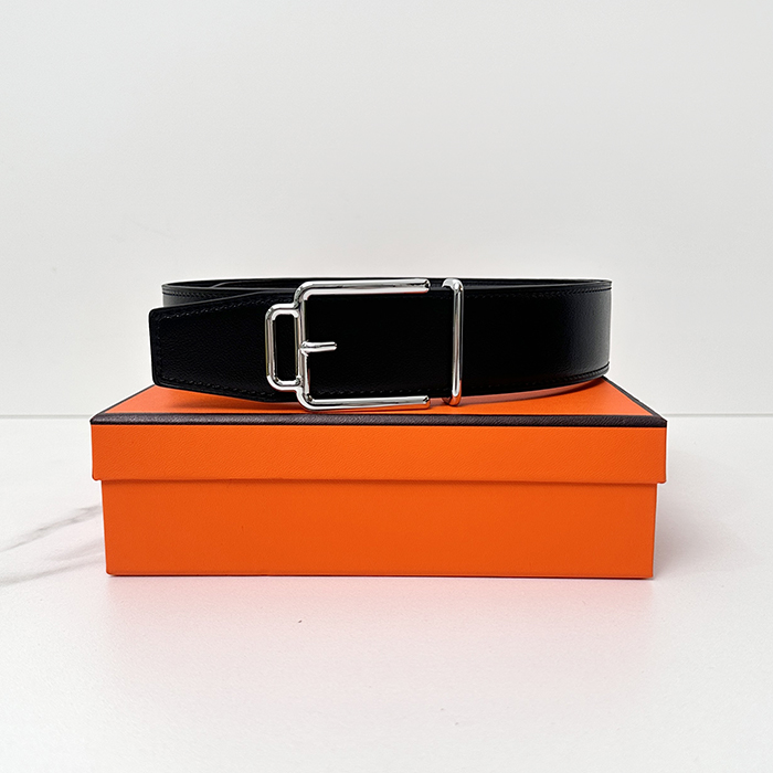 エルメス メンズ Volte Face バックル リバーシブル ベルト -  Volte Face réversible - bel363x