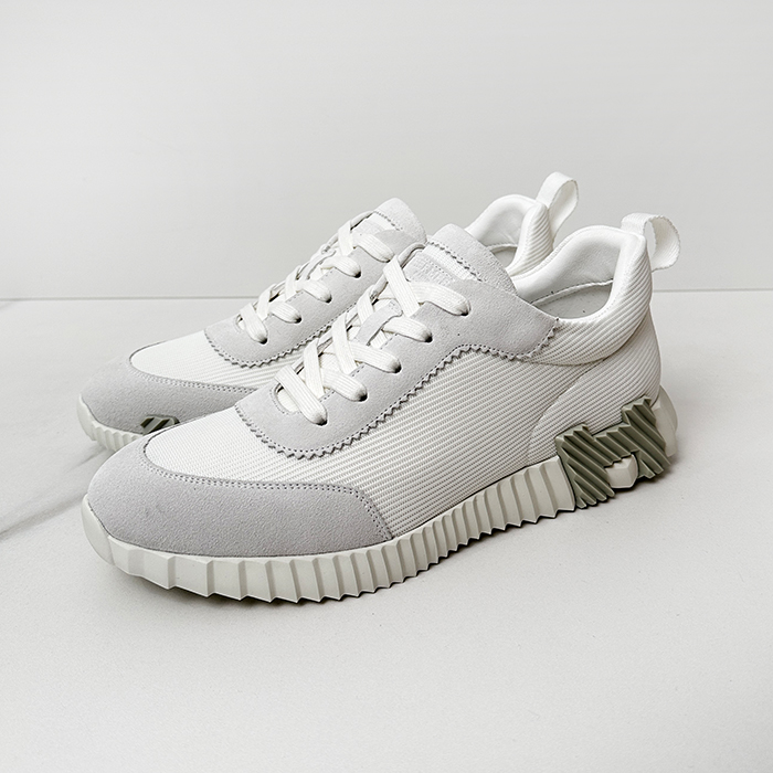 エルメス ユニセックス バウンシング スニーカー  - White  - he316x