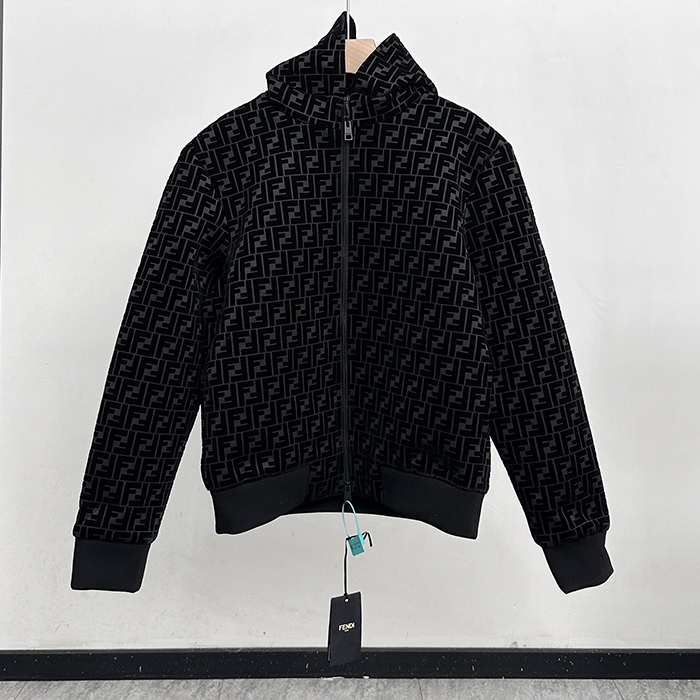 フェンディ メンズ FF フーディーTシャツ - FF  - fec8325x