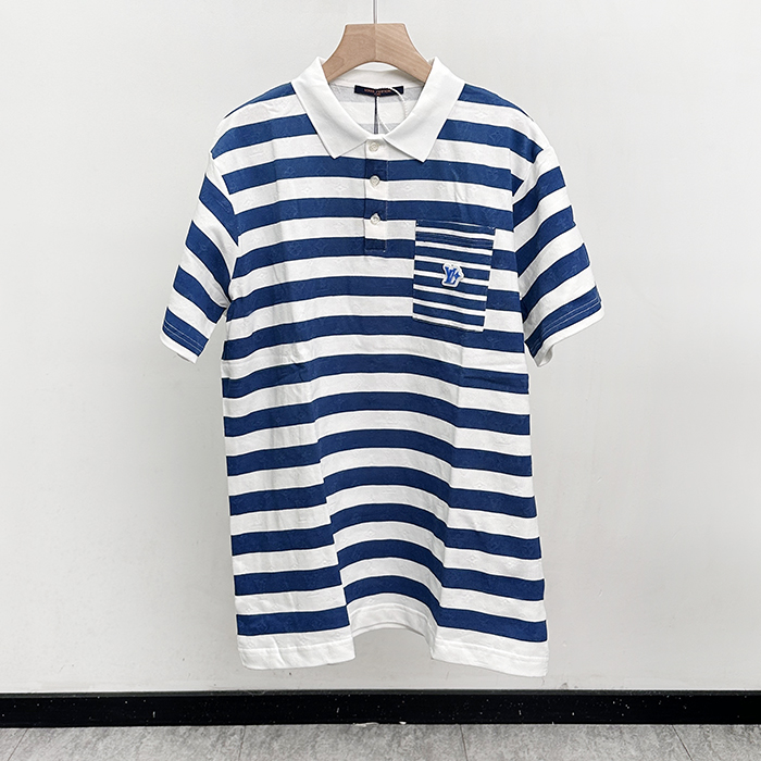 ルイヴィトン メンズ ラウンドネック半袖Tシャツ -  Round- lvc12647x