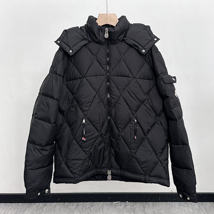 モンクレール メンズ パッチ LOGO ダウン パディング -  - moc3224x