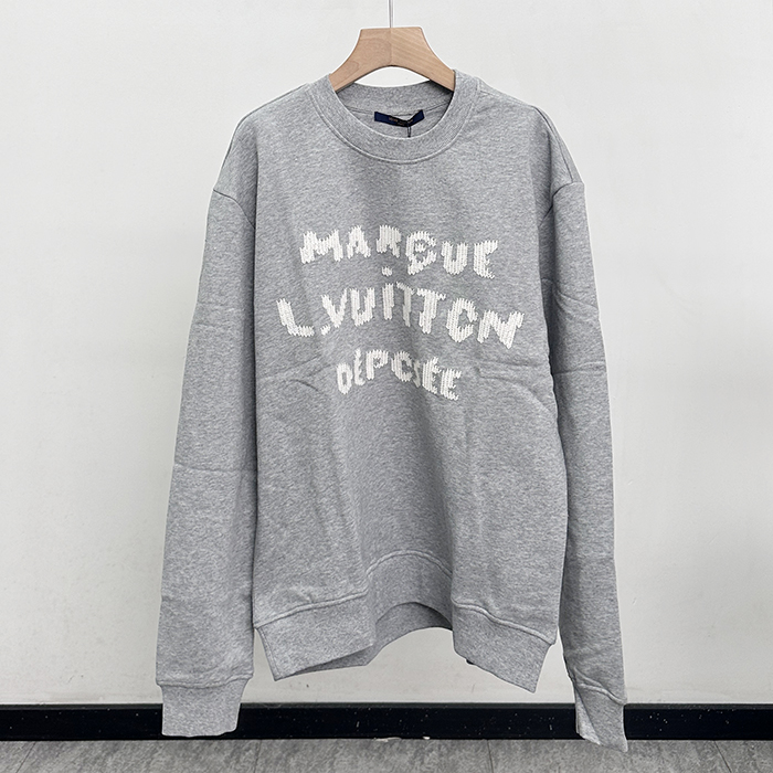 ルイヴィトン メンズ ラウンドネックスウェット -  Round- lvc8354x