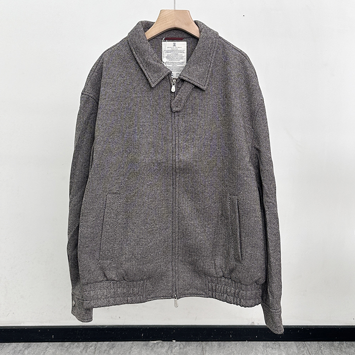 ブルネロクチネリ メンズ ベーシック ジャケット -  Cucinelli Basic  - brc12348x