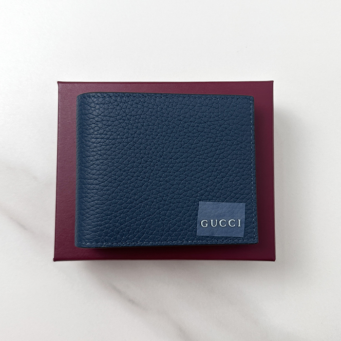 グッチ メンズ LOGO 二つ折り財布 -Bifold - guw360x