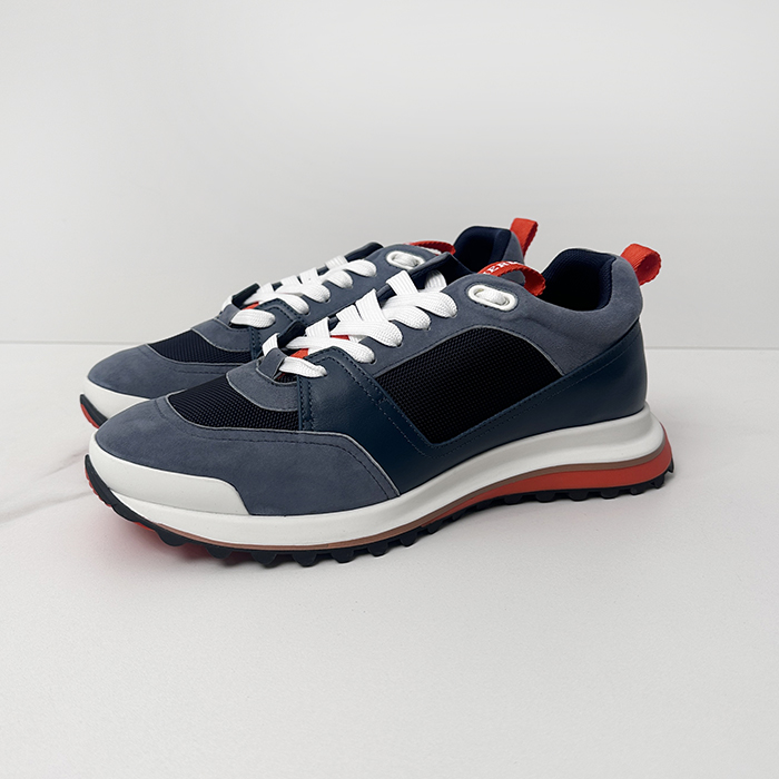 エルメス メンズ レザー スニーカー -  Leader  - hes8662x