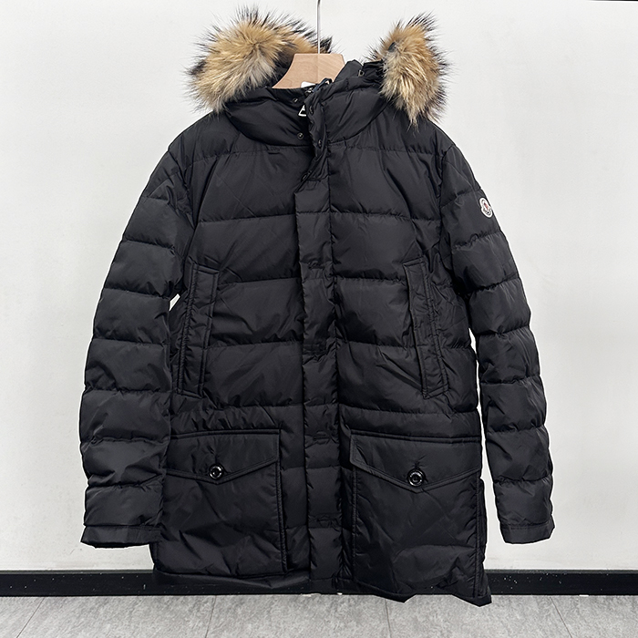 モンクレール メンズ クルニー パッチ LOGO ダウン パディング -  - moc914x