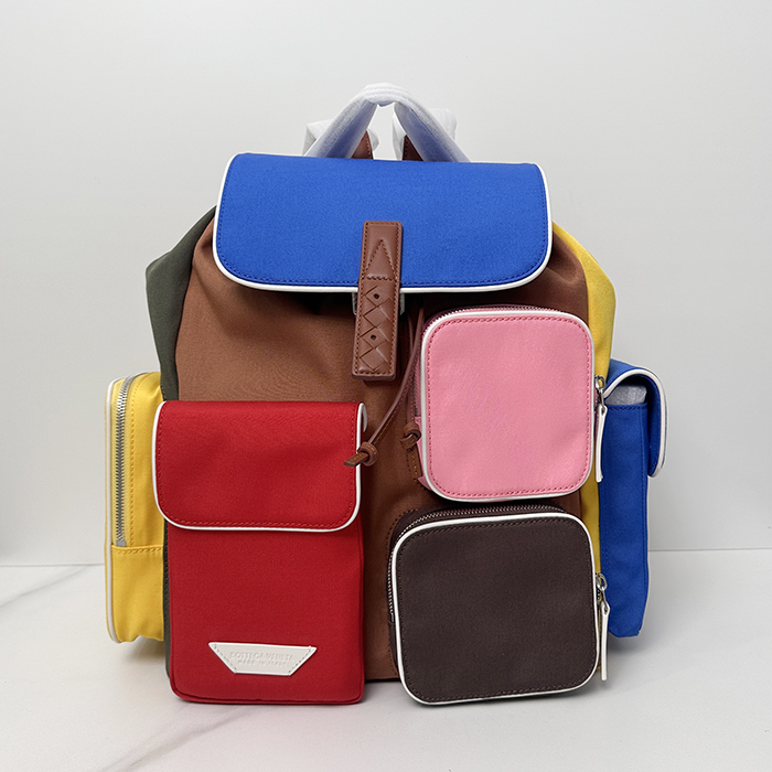 ボッテガヴェネタ メンズ クロス로드 マルチ ポケット バックパック - Crossroad Multi-Pocket - bvb13035x