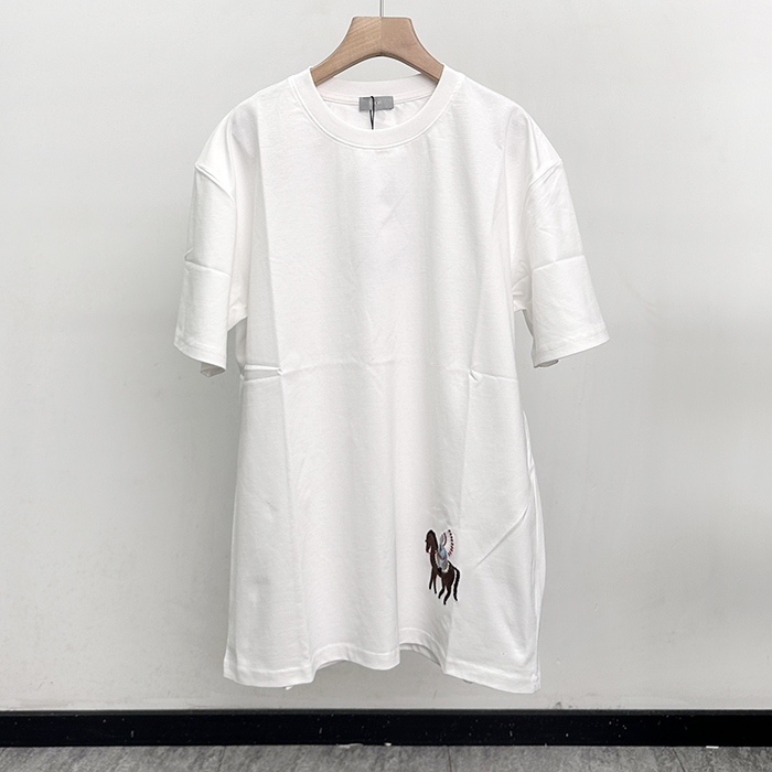 ディオール メンズ ラウンドネック半袖Tシャツ -  Round- dic12913x