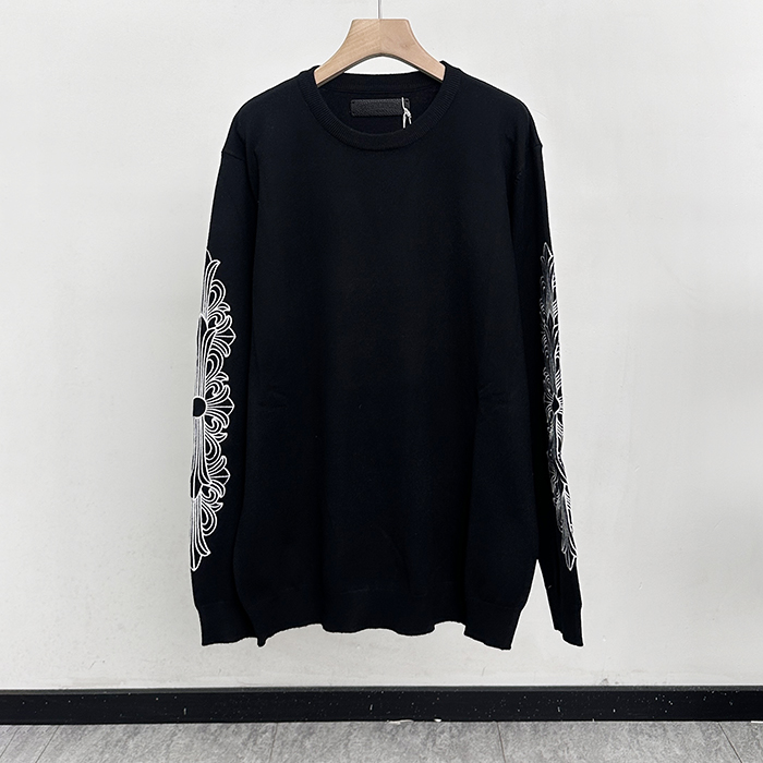 クロムハーツ メンズ ラウンドネックニットアウターウェア -  Knitwear - chc13006x