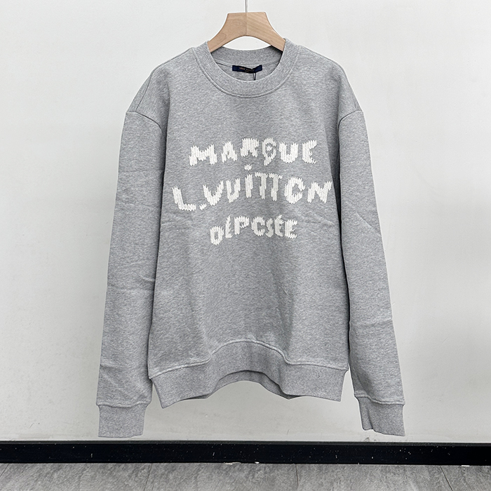 ルイヴィトン メンズ ラウンドネックスウェット -  Round- lvc8354x