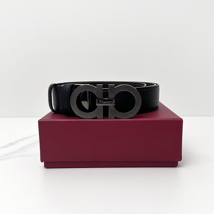   Belt,3.5cm,FERBT0094 - フェラガモメンズレザーベルト,3.5cm,ブラック