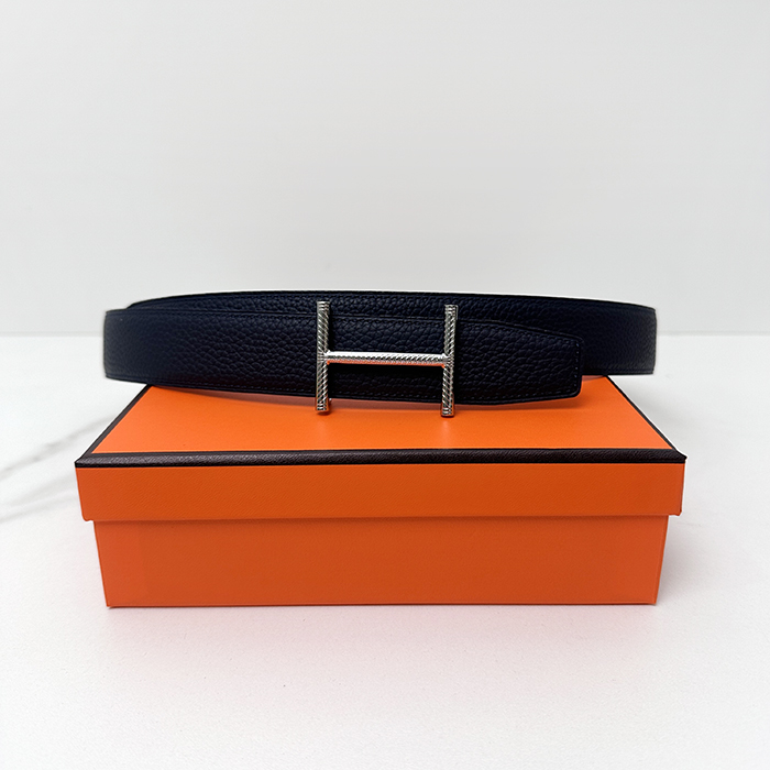 エルメス メンズ Hisseo バックル リバーシブル ベルト -  Hisseo Buckle  - bel413x