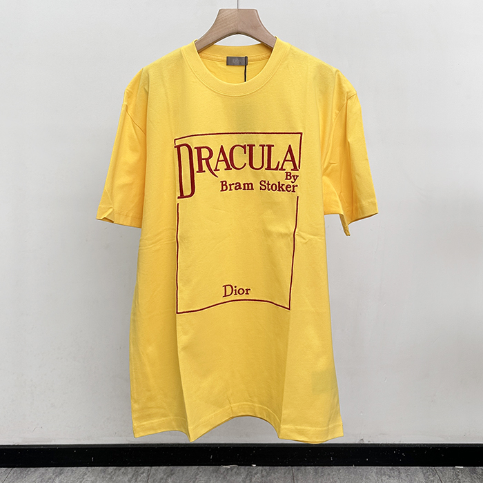 ディオール メンズ ラウンドネック半袖Tシャツ -  Round- dic13098x