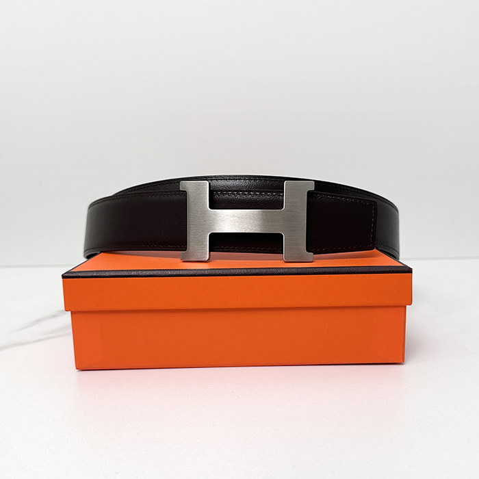 エルメス メンズ コンスタンス バックル リバーシブル ベルト -  Constance - bel429x